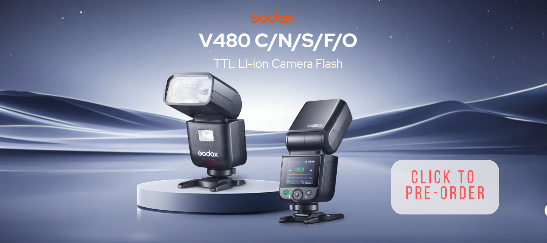 Godox V480 TTL Flash
