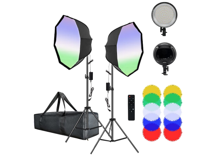 Brilliant M55 LED Video Light Kit (60cm Softbox)