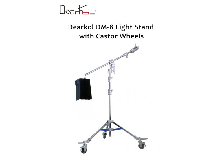 Dearkol DM-8 Light Stand with Castor Wheels