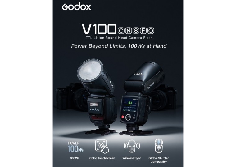 Godox V100 Round Head Flash