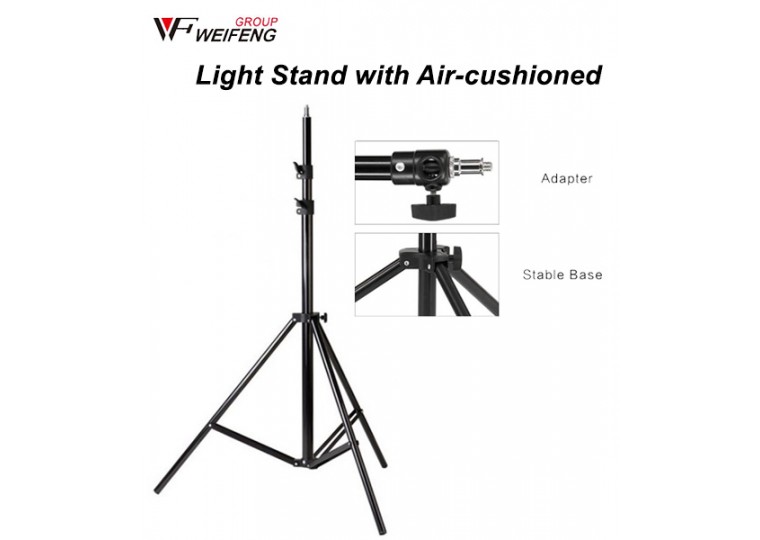 WeiFeng WT-806 WT-8051 Heavy Duty Light Stand with Air-cushioned