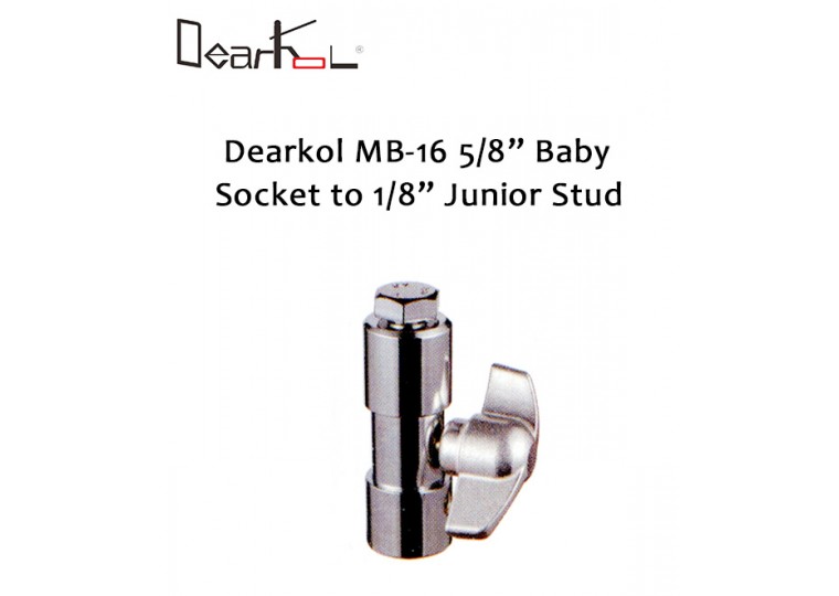 Dearkol MB-16 5/8” Baby Socket to 1/8” Junior Stud