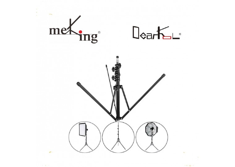 MeKing L-2000A/L-2000E Reverse Folding Light Stand