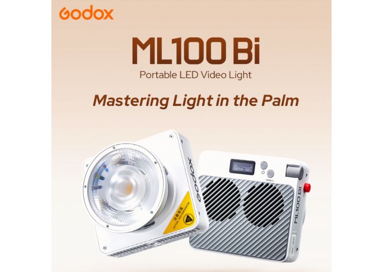 Godox ML100Bi Bi-Color Portable LED Video Light