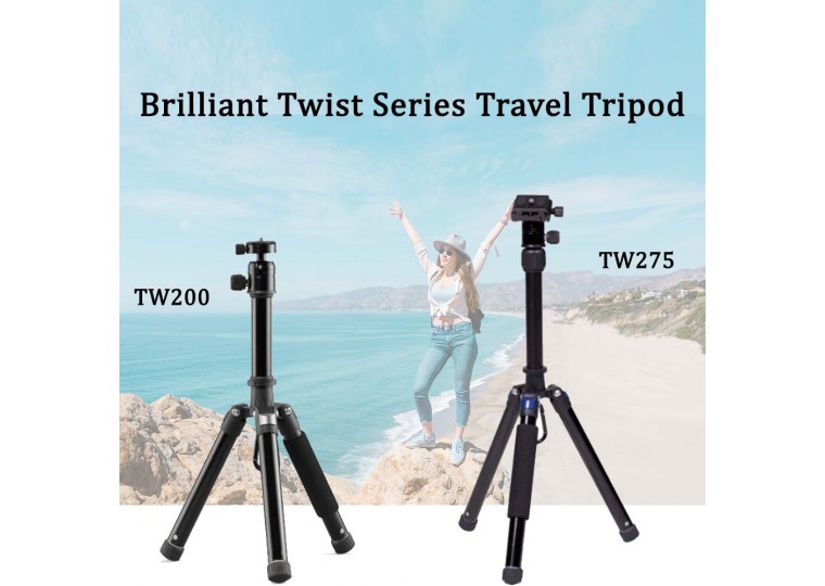 Brilliant TW200 TW275 Light-weight Travel Tripod