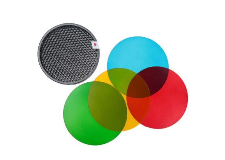 Godox Honey Comb Color Filters | Color Gels & Grid Reflector | AD-S11/ 12